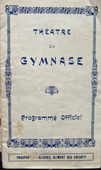 Theatre du Gymnase, Paris. "L'âne de Buridan." N.d., (ca. 1909)