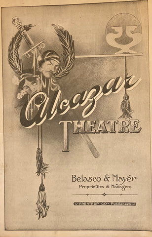 Alcazar Theatre, SF. "The High Cost of Living." April 2, 1917.