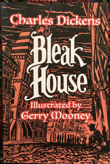 Charles Dickens' Bleak House. With 40 New Linocut Illustrations by Gerry Mooney. (2025)