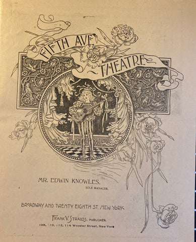 Fifth Avenue Theatre. "Alexandra." Nov. 29, 1897.