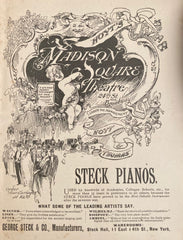 Madison Square Theatre, NY. "A Trip to Chinatown." Sept. 26, 1892.