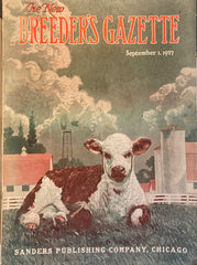 (Periodical) The New Breeder's Gazette. Sept. 1, 1927.