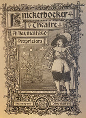 Knickerbocker Theatre, NY. "An American Citizen." Nov. 15, 1897.