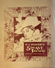 Fifth Avenue Theatre, NY. "Puritania." Sept. 19, 1892.