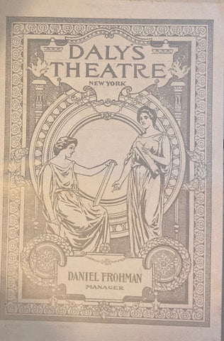 Daly's Theatre, NY. ""The Ambassador." Feb. 5, 1900.