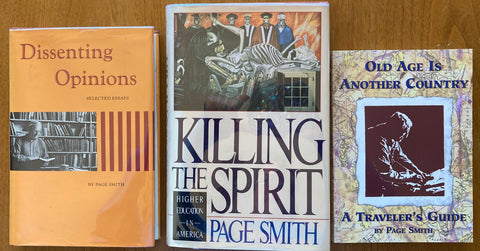 (Page Smith) Group of 3 books by Page Smith. (1984, 1990, 1995)