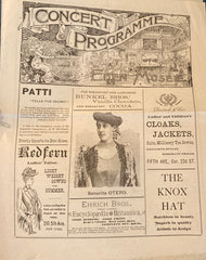 (La Belle Otero) Eden Musee, NY. "Senorita Otero." Nov. 8, 1890.