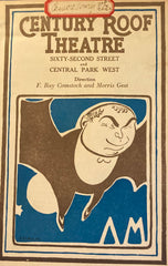 Century Roof Theatre, NY. "Balieff's Chauve-Souris." June 5, 1922.