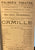 Palmer's Theatre, NY. "Camille." Nov. 10, 1894.