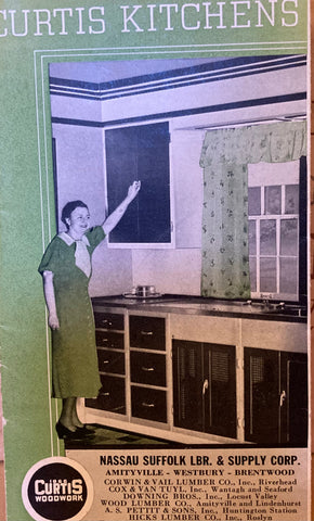 (Ephemera) Curtis Cabinets. (1936)