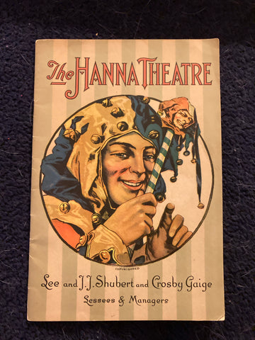 The Hanna Theatre, Cleveland. "Expressing Willie." Nov. 9, 1924.