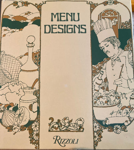 Menu Designs. Ed. by Hanspetter Schmidt. (1981)