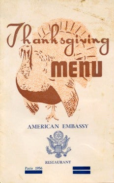 American Embassy Restaurant, Paris.  [1956].