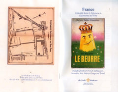 France - Collectible Books & Ephemera on Gastronomy and Wine