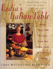 Lidia's Italian Table inscribed 1998
