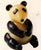 Marzipan panda cake decoration