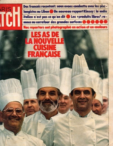 (Periodical)  Paris Match. {Paul Bocuse}.   [1976].