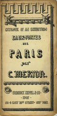 Eaux-Fortes sur Paris par C[harles]. Meryon. 1905