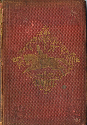 (Hunting)  {John leech, Illustrator}  The Flyers of the Hunt.  By John Mills.  [1859].