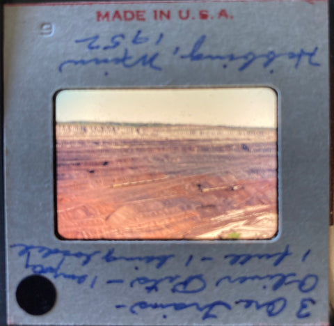 (Slides) 8 Color Slides of Open Pit Mines. Minnesota. (1952)