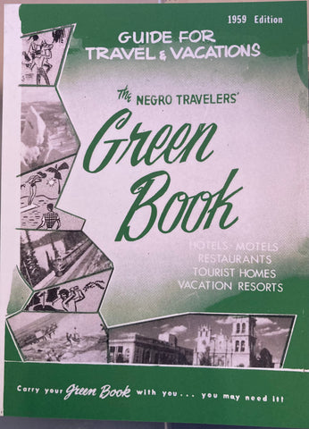 (Facsimile edition) The Negro Travelers' Green Book, 1959. [2021].