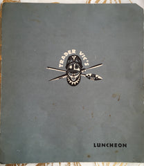 Trader Vic’s, Luncheon Menu. Savoy Hilton, NY: N.d., (ca. 1950’s).