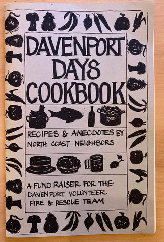 (California) Davenport Days Cookbook. [1991]