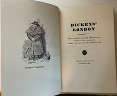 [George Cruikshank] ] Dickens' London. Ed. by Rosalind Vallance. [1966].