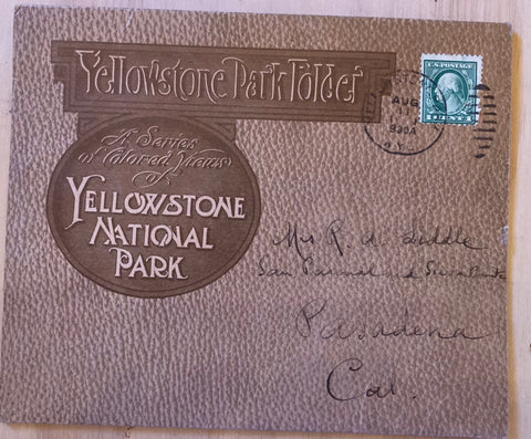 Yellowstone National Park. A Series of Colored Views of Yellowstone National Park. ﻿[1919]