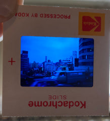 (Slides) 14 Kodachrome slides of Tokyo. [1978].