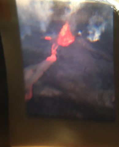 (Slides) 49 Kodak Color 35mm Slides of Pu'u O'o Erupting, Kilauea Hawaii. [1983].