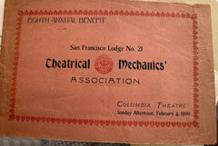 (SF) Theatre Mechanics' Assoc. [1900].