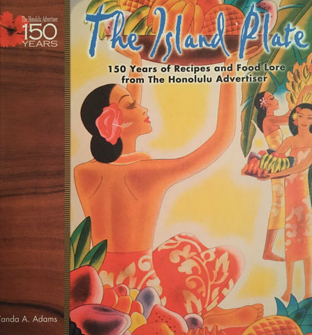 (Inscribed) Adams, Wanda A. The Island Plate. [2006].