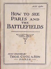 (Travel) {WW1} How to See Paris and The Battlefields. [1920].