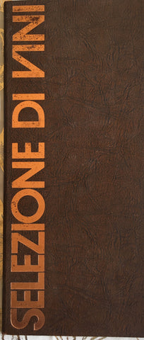 (Menu) Ponte d'Oro. Hyatt Regency, SF. (ca. 1970's).