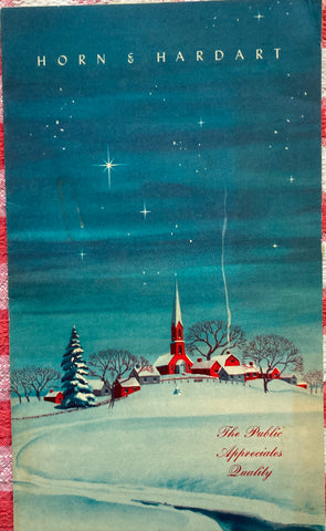 (Menu) Horn & Hardart. [1950]