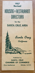 (Santa Cruz CA) Housing & Restaurant Directory. [1957]