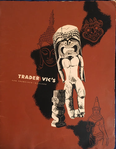 (Menu) Trader Vic's. SF, Oakland. [1951].