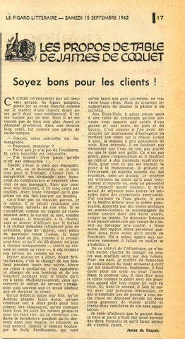 Le Figaro Littéraire.  27 Issues from 1956 - 1962.