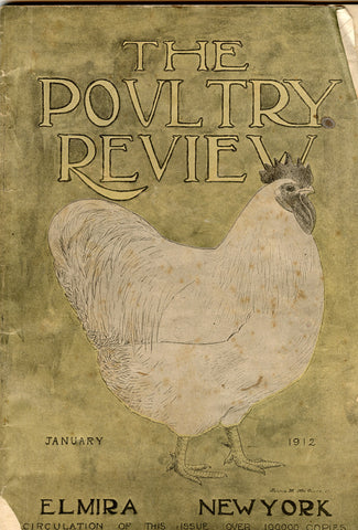 Poultry Review, January 1912.