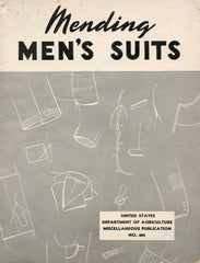 (Laundry)  Mending Men's Suits.  By Clarice L. Scott.  [1946].