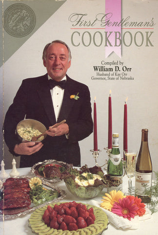 (Inscribed!)  First Gentleman's Cookbook.  Compiled by William D. Orr.  [1989].