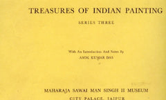 (India)  {Exhibition Catalog}  Treasures of Indian Painting.  Introduction by Asok Kumar Das.  [1982].