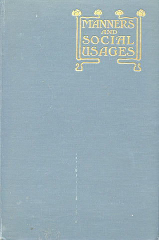 (Domestic Service)  Manners and Social Usages.  [1907].