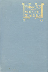 (Domestic Service)  Manners and Social Usages.  [1907].