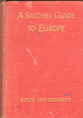 A Satchel Guide to Europe. 1929