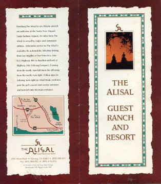 (Travel)  {Calif.}  Alisal Guest Ranch.  [ca-1990's].