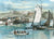 (Print)  Town of Mackinac, on Lake Huron.  [1961 reprint of 1856 original].