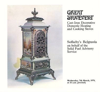 (Auction Catalog)  Great Stovevent.  Sotheby's Belgravia.  [1979].