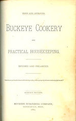 Buckeye Cookery 1880. Estelle Wilcox